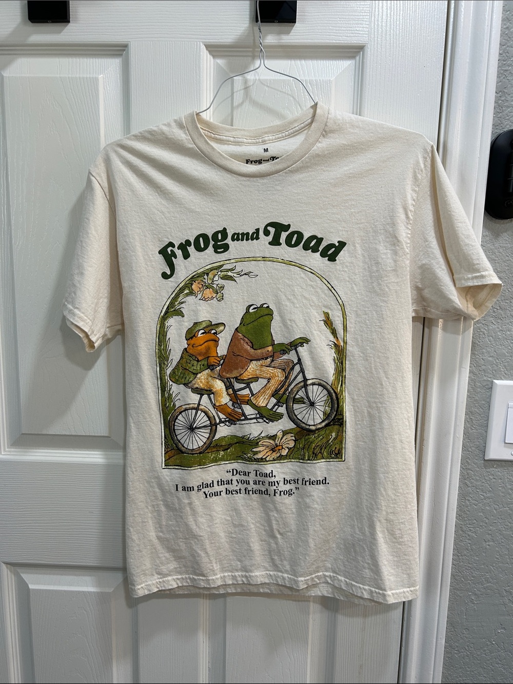 Frog and Toad Short Sleeve Graphic Tee - Cream